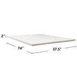 Brand new Herrera 2'' Medium Memory Foam Topper/Sofa Bed Mattress by Alwyn Home!