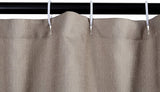 New Amazon Basics Textured Linen Style Shower Curtain - 72 Inch, Taupe