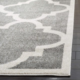 New Safavieh Amherst Aidan Dark Grey / Beige 2 ft. 6 inch x 4 ft. Indoor/Outdoor Area Rug