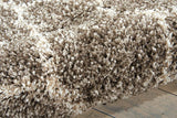 New Nourison 4 Ft Round Area Rug AMOR2 in Grey Stone, Made in Turkey! Retails $227+