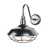 New Wayfair Andreas 12.28'' H Indoor/Outdoor Dimmable Barn Light in Imperial Black! LED and Incandescent compatible