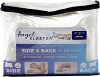 Copper Fit Angel Ultimate Memory Foam Pillow for Side and Back Sleepers, White,Welcome to the best sleep you will ever have! KING!