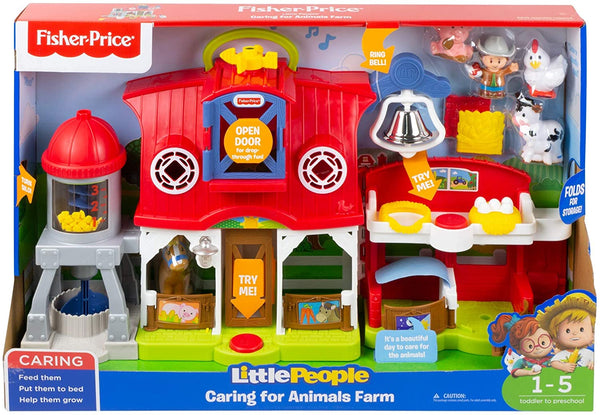 Brand new Fisher-Price Little People Caring for Animals Farm [English]! Lots of fun sounds & phrases!