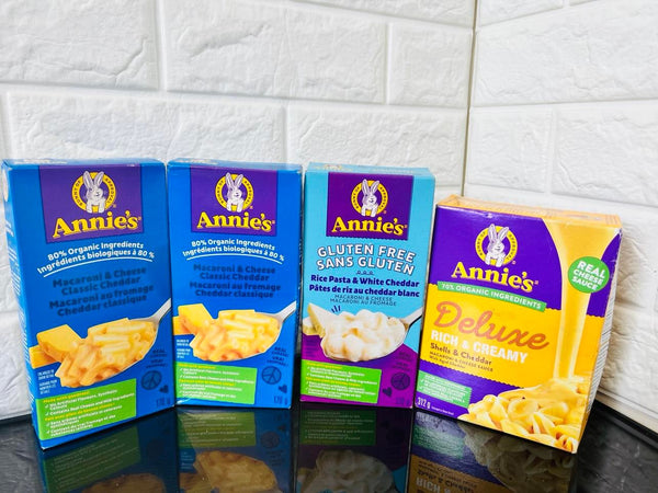 New sealed 4 box lot of Annie's Pasta! BB: 12/22, /23