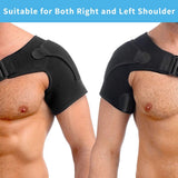 Anoopsyche Shoulder Brace Support for Dislocated AC Joint, Frozen Shoulder, Pain Relief, Rotator Cuff Support for Women and Men, Adjustable Neoprene Shoulder Support for Right and Left