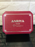 New in Keepsake box! Anriya Milan Vintage Collection His/Hers Wristwatch Set! Black Band, Gold Face! New batteries in both!