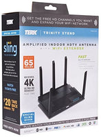 Terk Trinity Xtend Amplified Indoor HDTV/4K Antenna w/ Wifi Extender (TRINITYXTN) - Retails $100+