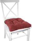 New Arlee Memory Foam, Non-Skid Seat Cushion Chair pad, 2 Count, Burgundy Red! 15”x14”