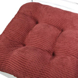 New Arlee Memory Foam, Non-Skid Seat Cushion Chair pad, 2 Count, Burgundy Red! 15”x14”