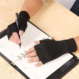 New COPPER Compression Arthritis Gloves - Rheumatoid Arthritis, Carpal Tunnel RSI Osteoarthritis & Tendonitis Open Finger, Sz Medium!