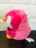 New Aurora World 5" Pet Penguin Plush, Text on heart reads "i love u"
