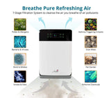 New Aviano AV890 7-in-1 Smart Home Air Purifier w/True HEPA Filter for Large Room (700sqft) | Great for Smokers, Pets, Allergies | Filters Pet Hair, Dust, Allergens, Mold, Germs, Odour & Smoke Eliminator! Retails $249+