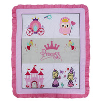 New in Package! BabyFad Princess 10 Piece Baby Crib Bedding Set! Retails $210+