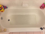 New Baby Works Total Tub Bath Mat - Extra-Long 100cm x 40cm (39.4" x 15.7"), 200 suction cups for maximum safety