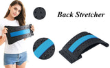 UniForU Back Stretcher Lumbar Stretcher Multi-Level Lumbar Stretching Device with Accupressure Points