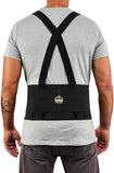 New in package! Ergodyne ProFlex 1650 Back Support Belt, 7.5" Elastic, Adjustable, Removable Straps, Black, Medium!