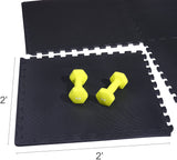 New in box! BalanceFrom Puzzle Exercise Mat with EVA Foam Interlocking Tiles for MMA, Exercise, Gymnastics and Home Gym Protective Flooring! Retails $70+