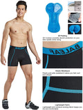 New Baleaf Men's Bike Cycling Underwear Shorts 3D Padded Bicycle Mountain Biking Liner Shorts Exercise Shorts, Sz S, Fits 30-32" Waist! Retails $64+