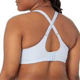 New Bali 3463 Women's Comfort Revolution Wire Free Bra in White, Sz 42DD!