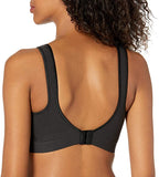 New Bali Women’s Comfort Revolution Wirefree Bra with Smart Sizes, Black, Sz XL! Fits up to 42DD