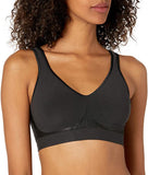 New Bali Women’s Comfort Revolution Wirefree Bra with Smart Sizes, Black, Sz XL! Fits up to 42DD