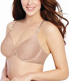 New Bali Womens Comfort Revolution Front-Close Shaping Underwire Bra in Sandshell, Sz 38D