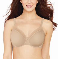 BALI Gray and white bra size 34DD  White bras, Style, Grey and white