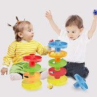 New in box! WEofferwhatYOUwant Educational Ball Drop Toy for Kids - Spinning Swirl Ball Ramp 2 Sets Activity Toy for Toddlers and Babies Safe for 9 Months and up. Retails $120+