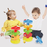 New in box! WEofferwhatYOUwant Educational Ball Drop Toy for Kids - Spinning Swirl Ball Ramp 2 Sets Activity Toy for Toddlers and Babies Safe for 9 Months and up. Retails $120+