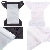 ALVABABY Baby Diaper Liners For Baby Cloth Diaper Boys and Girls Disposable Flushable Bamboo Diaper Liners Unscented Fragance Free and Chlorine Free 1 Roll, 100 Sheets