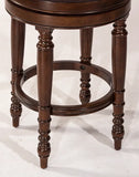 New Hillsdale Furniture Barcelona 26 in. Brown Cherry Swivel Counter Stool! Retails $275 US+