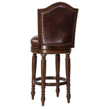 New Hillsdale Furniture Barcelona 26 in. Brown Cherry Swivel Counter Stool! Retails $275 US+