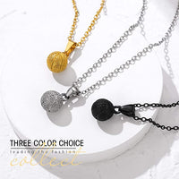 New in gift box! GoldChic Jewelry Black Basketball Chain, NBA Stereoscopic 3D Basketball Fans Pendant Necklaces Women Men! Gold!