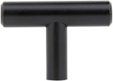 New SET OF 8 Amazon Basics Cabinet Knob, 8-pack, Flat Black