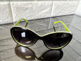 New Designer Rep. Sunglasses, 400 UV Protection! Stylish Gradient Lenses! Black & Green, Retail $40+