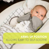 Bbluv - Sleep - 3-in-1 Evolutive Swaddle with Removable Sleeves - Safe Transition Bag Small, up to 13 lbs!