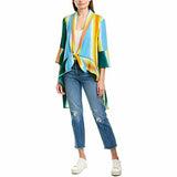 New BCBGeneration Women's Stripe Cover-Up Jacket, Multi coloured, Size XS, Retails $110+