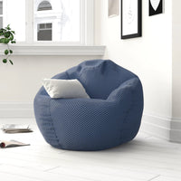 Brand new Zipcode Design Standard Bean Bag Chair in Blue! Retails $109+ on Sale!