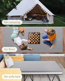New BedStory 3 Inch Gel Bamboo Charcoal Memory Foam Mattress Topper, 2 Layers, Ventilated Design, Cooling - CertiPUR-US (Full/Double, 54*74Inch) Retails $146+