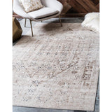 Brand new Chateau Quincy Beige 4' 0 x 6' 0 Area Rug! Made in Turkey! Fade-resistant materials keep it looking new! Retails $164 w/Tax!