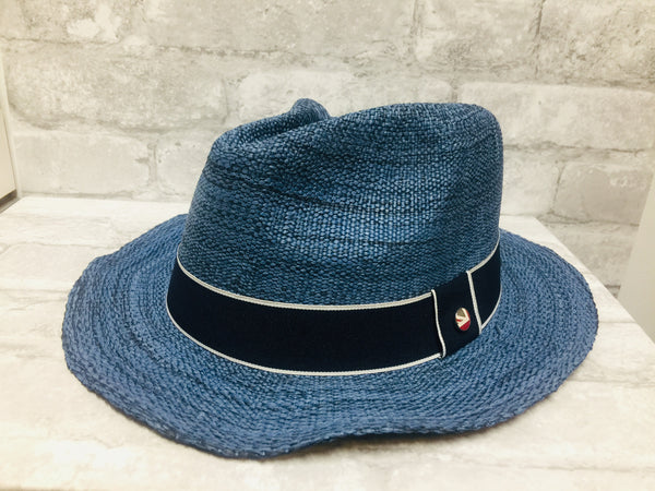 Brand new Ben Sherman Panama Hat, Blue, L/XL! Retails $62+