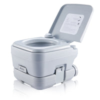 New in box! Bestco Lightweight Portable Toilet Travel Potty for Camping Hunting More, Bellows Pump! Retails $199+