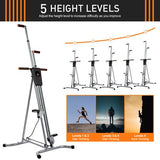 New Bestco Vertical Climber Stepper Home Gym Equipment Total Gym Training with LCD Display! Retails $399.99+