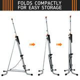 New Bestco Vertical Climber Stepper Home Gym Equipment Total Gym Training with LCD Display! Retails $399.99+