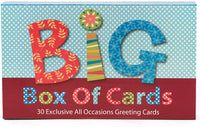 Brand new in keepsake box! Big Box of Cards! -Includes 30 all occasion cards -Coordinating envelopes -Individually wrapped