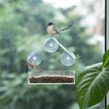 Brand new Acrylic Bird Feeder, place outside your window & watch the birds!
