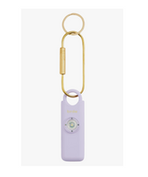 New Nordstrom She’s Birdie––The Original Personal Safety Alarm for Women by Women––130dB Siren, Flashing Strobe Light, Solid Brass Key Chain and Key Ring, Lavender, Retails $7O+