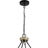 New in box! Wayfair Massive 4 Foot Diameter Laurel Foundry Modern Farmhouse Black & Brass 16 Light Candle Style Wagon Wheel Chandelier! Retails $740+