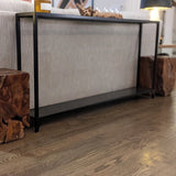 New Wayfair Item! Matte Black Long 56" Narrow Console Table! Retails $267+