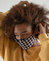 New Baggu 100% Organic Quilter’s Cotton Gingham Face Mask! One Size!